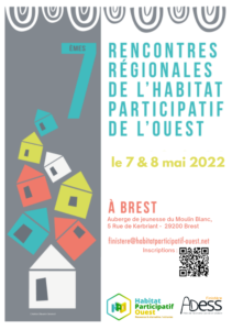 affiche des rencontres régionale de l'habitat participatif