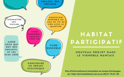 Nouveau : Habitat participatif – Le Landreau (44)