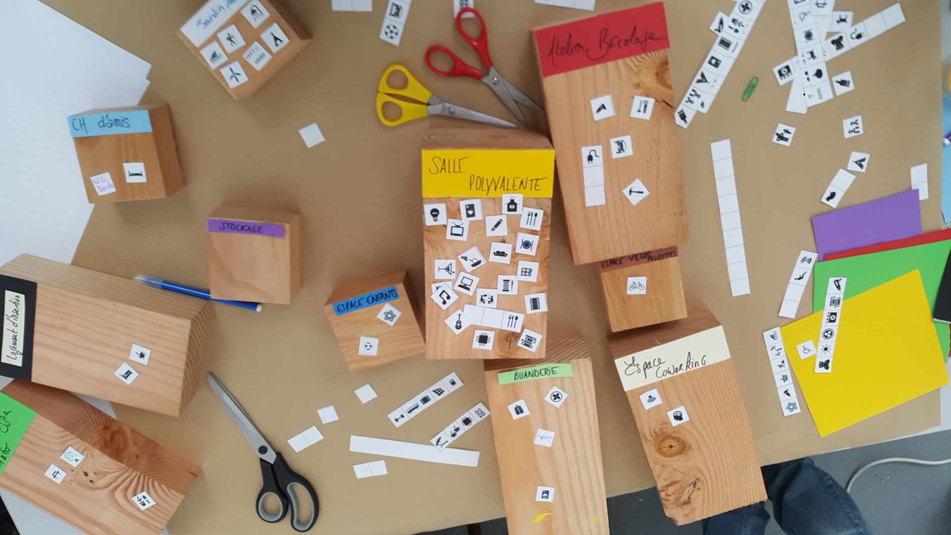 images de cubes projets