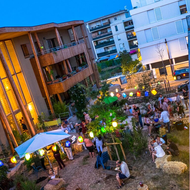 Mascobado, habitat participatif – photo de nuit
