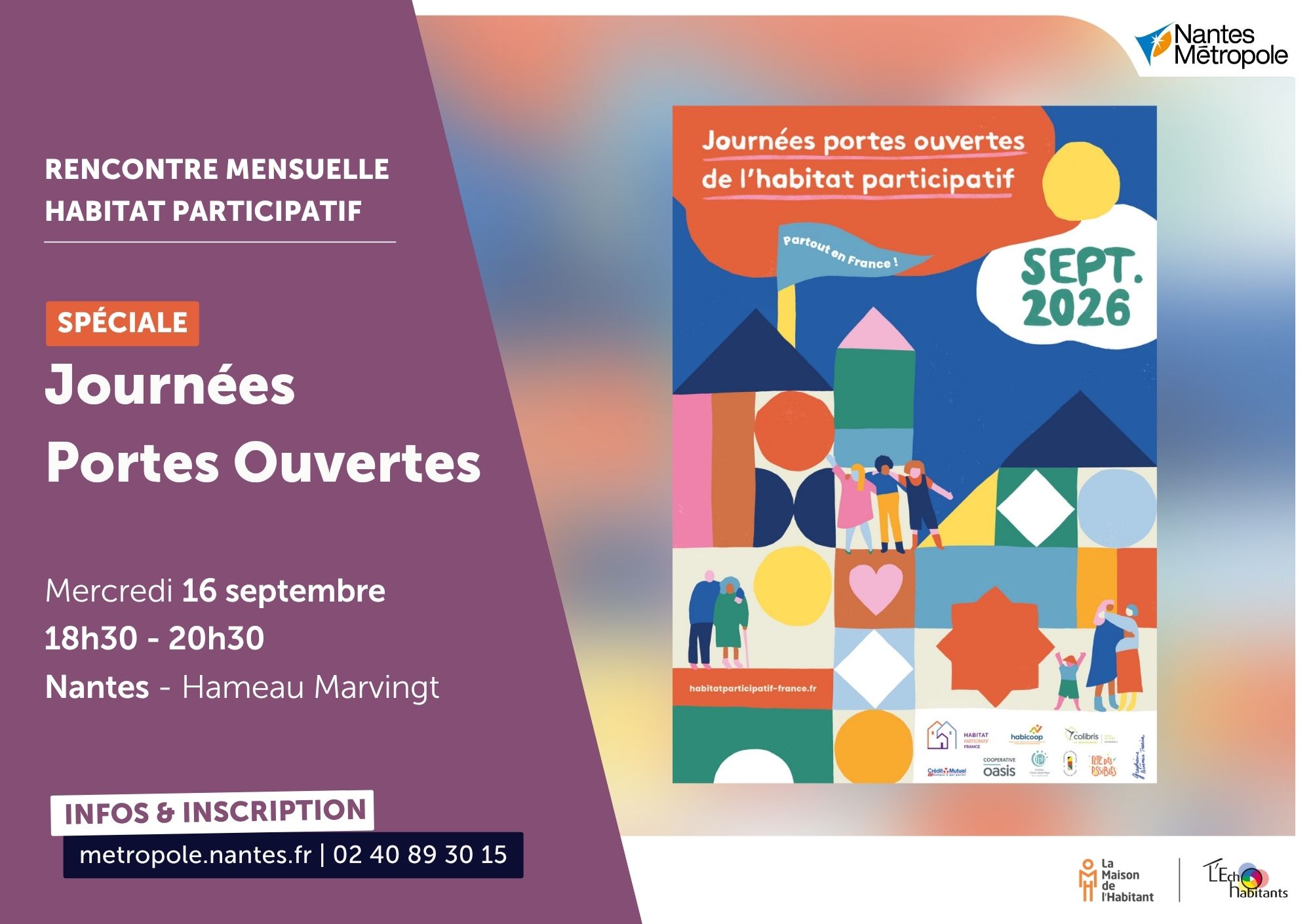 Lancement Journées Portes Ouvertes